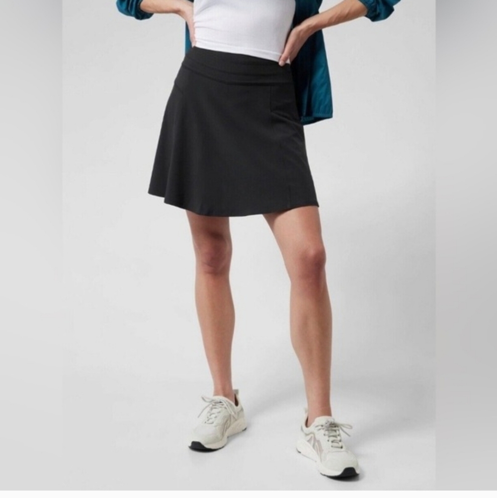 Athleta All Day Skort Black Size 12 - Picture 11 of 11